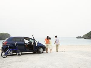 屋久島の宮之浦港からレンタカーを利用